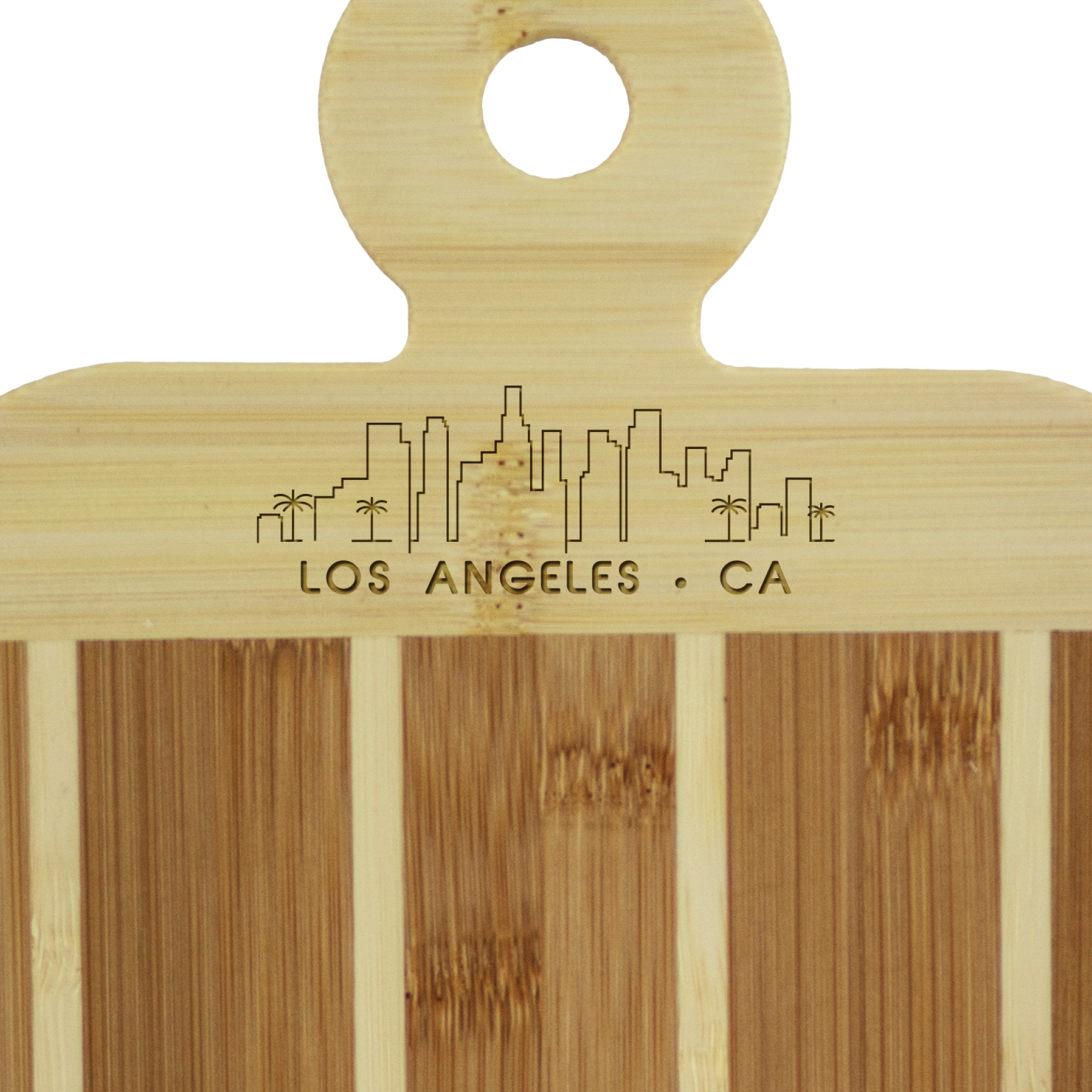 Striped Paddle City Skyline Board - Los Angeles 4
