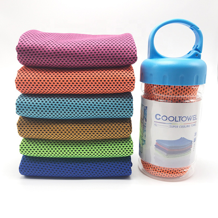 Cooling Towel In The Canister