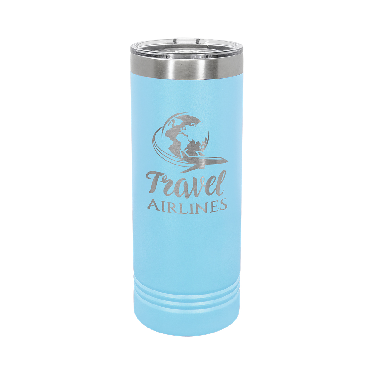 Polar Camel 22oz Stainless Steel Skinny Tumbler w/ Sliding Lid 68