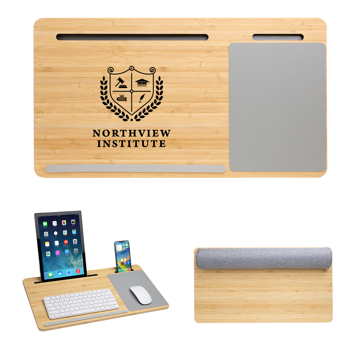 Bamboo Laptop Desk 2