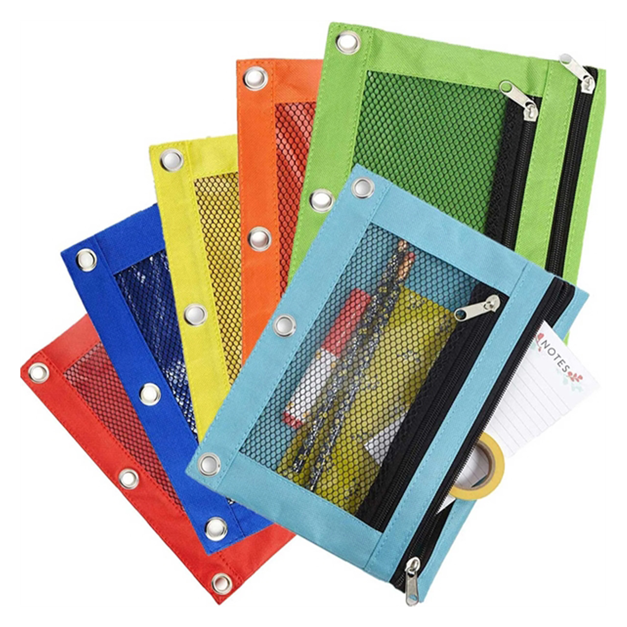 Oxford Cloth Eyelet Loose-leaf Binder 3