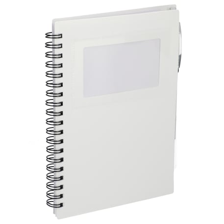 FSC® Recycled 5" x 7" Star Spiral Notebook with Pe 204