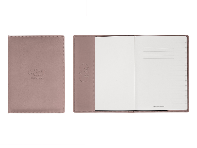 Real Leather Notebook