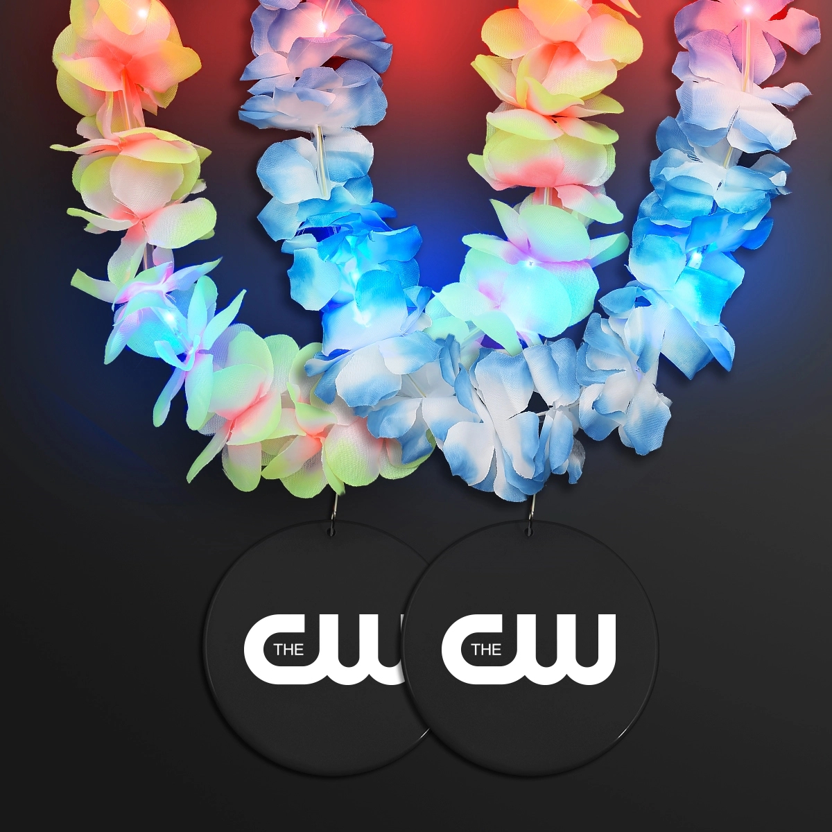 Light Up Hawaiian Leis with Custom Circle Medallion 16