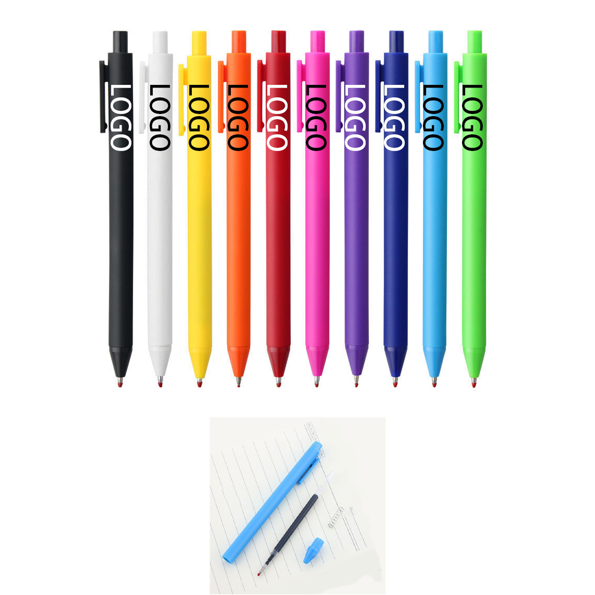 Custom Promo Click Gel Pen 1