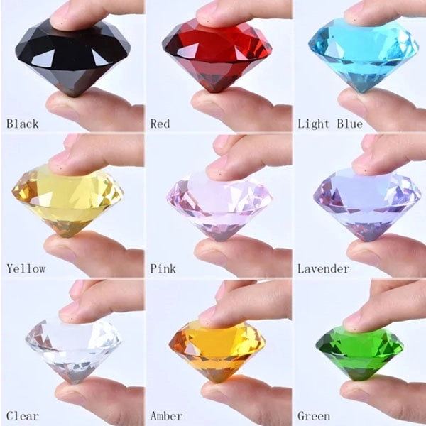 Colorful Crystal Diamond Paperweight Wedding Gifts 2