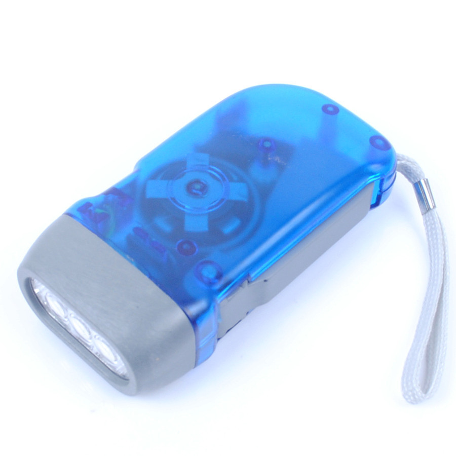 3 LED Handheld Generator Flashlight 2