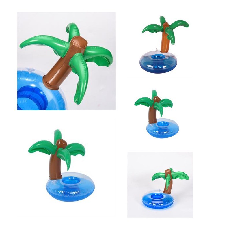 Coconut Tree Inflatable Drink Holders