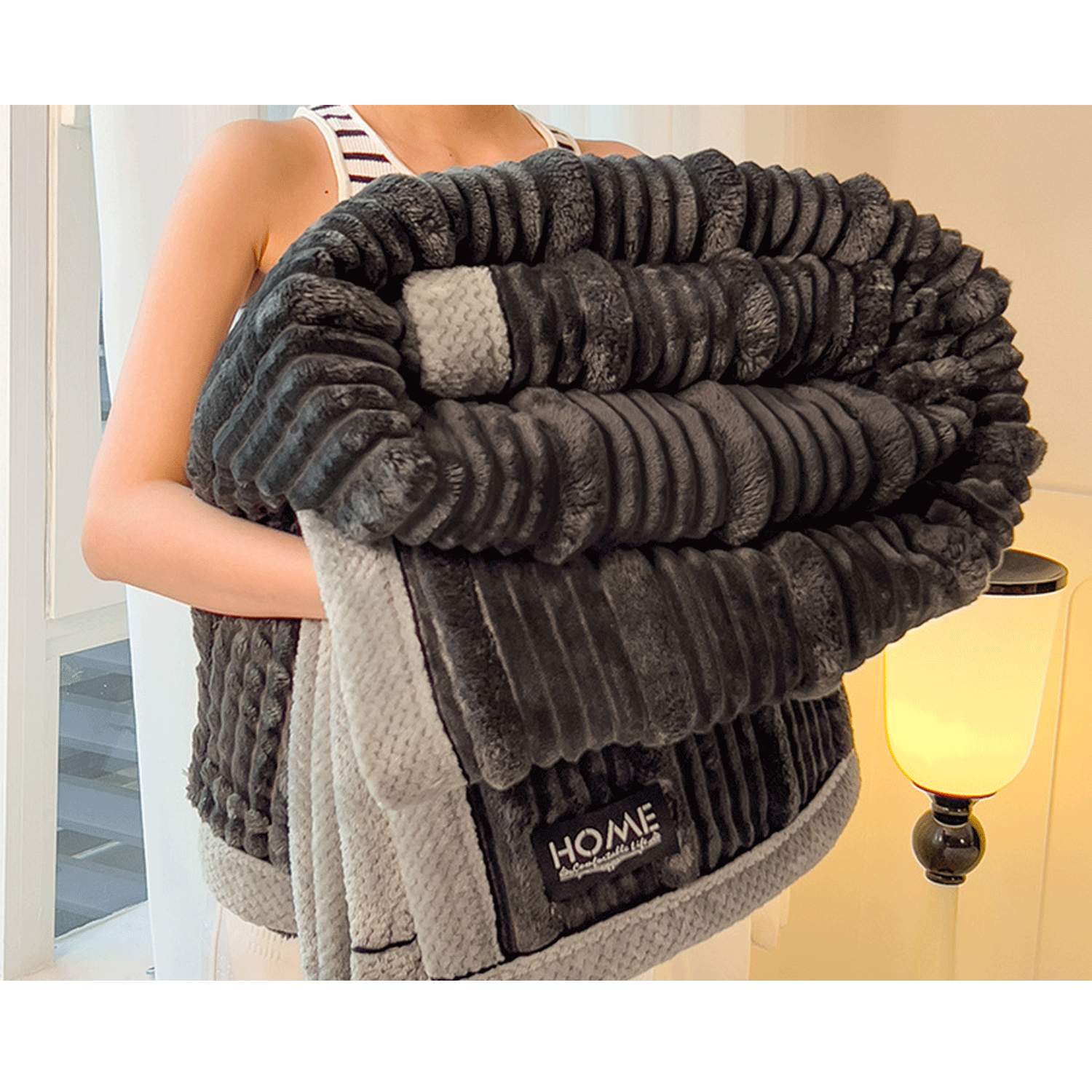 polyester solid color super soft Velvet Flannel blanket 13