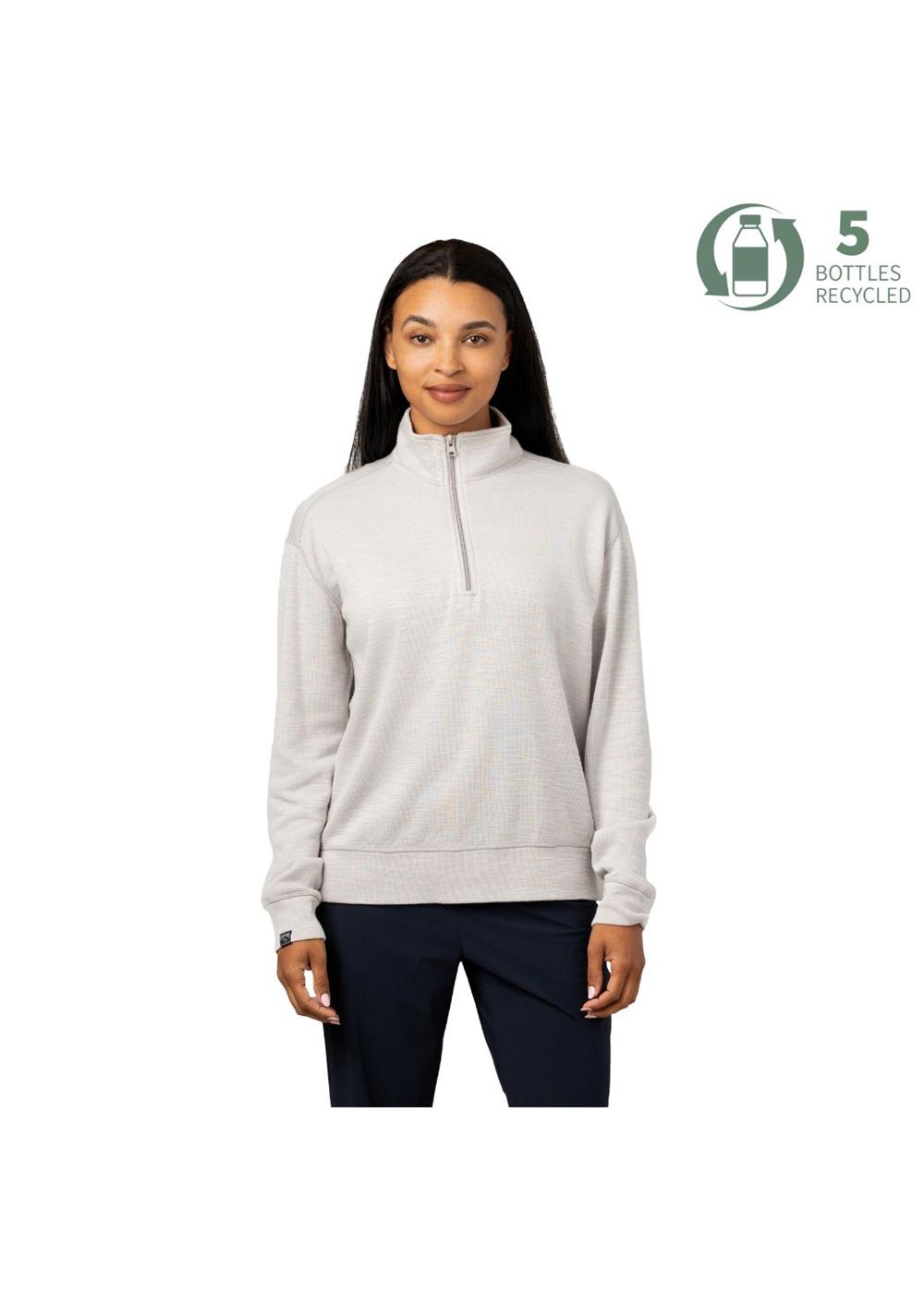 Storm Creek Women's Shoreliner Cotton/Bamboo Blend Quarter Zip 17
