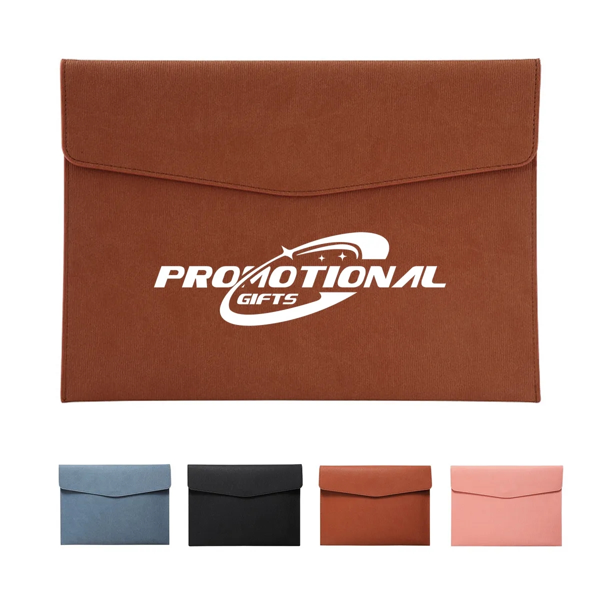 Custom PU Commercial A4 Portfolio File Holder Envelope 4