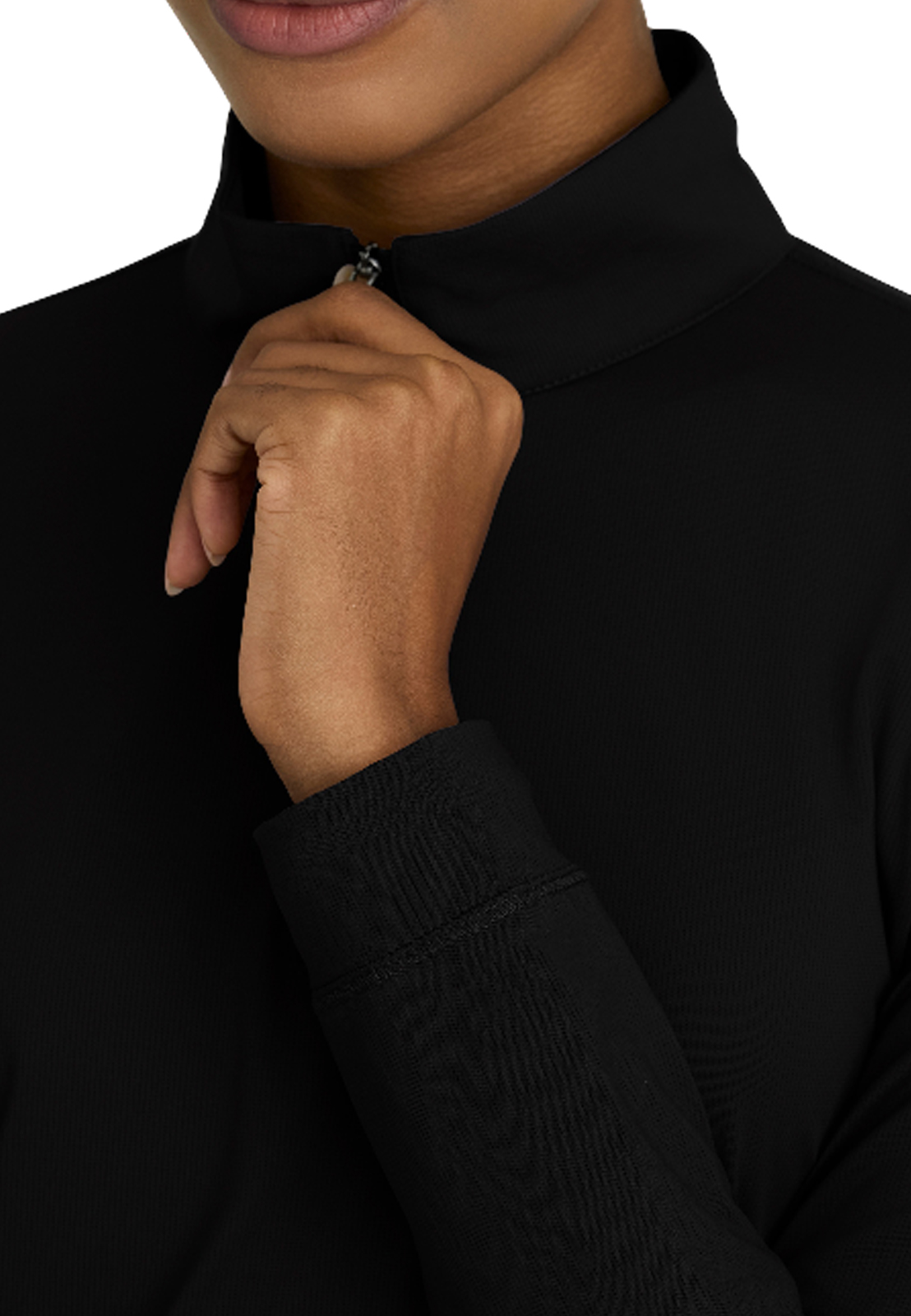 Skechers Slip-Ins - Women's Mock Neck Long Sleeve Atlas Scrub Top 5