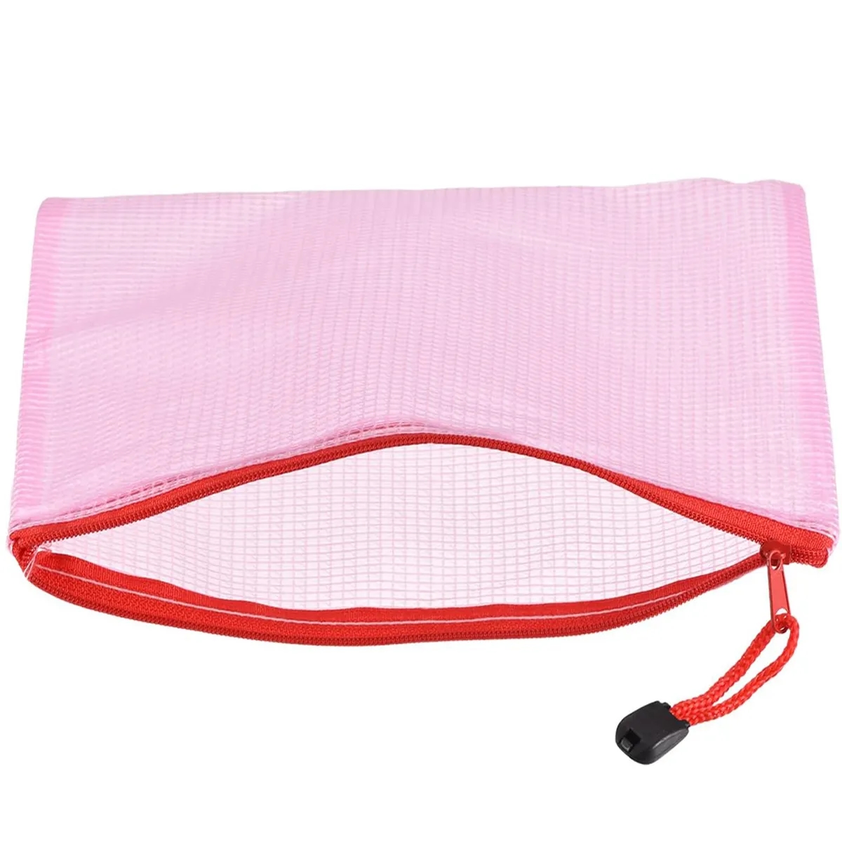 Reusable Transparent Waterproof Zipper Stationery Bag 5