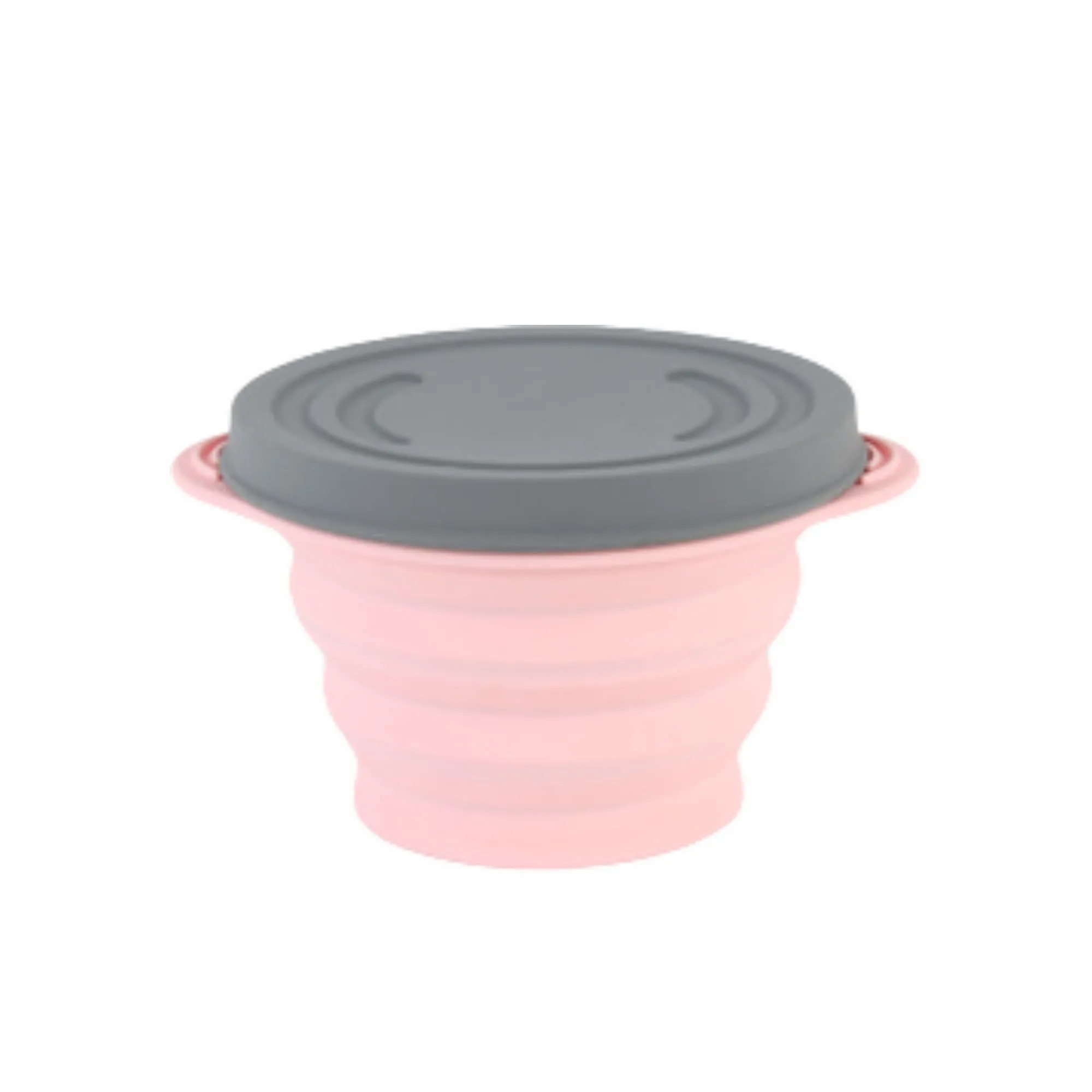 Portable Food-Grade Silicone Collapsible Travel Bowl 3