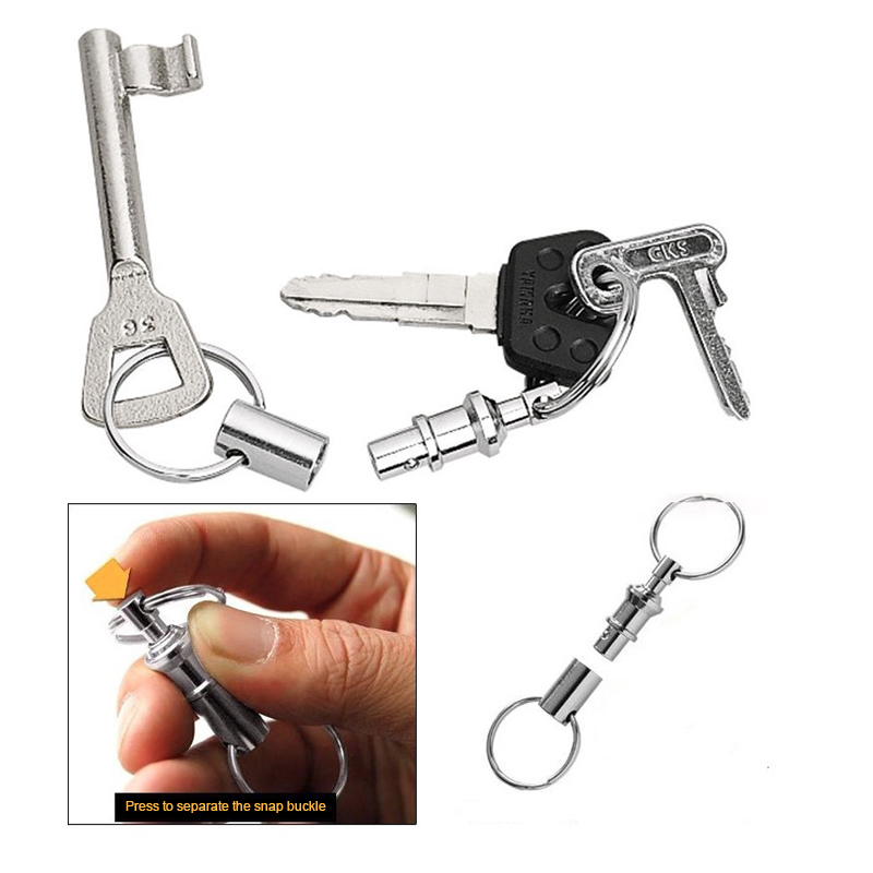 Detachable Metal Key Rings 2