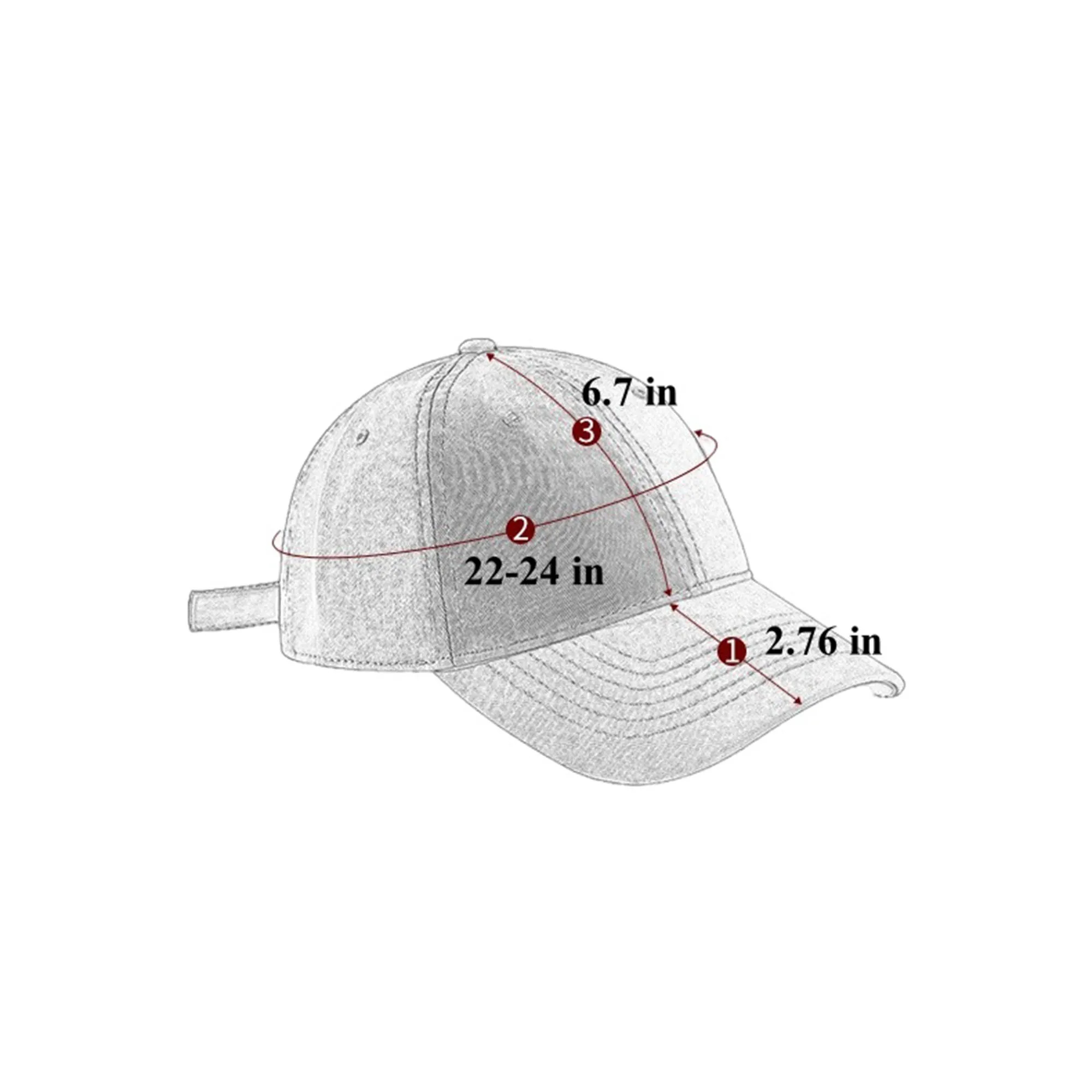 Pure Cotton Fashion Breathable Baseball Cap 2