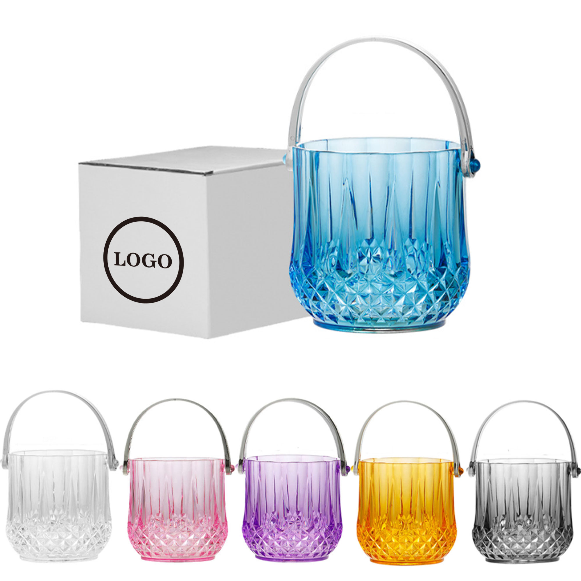 40oz Plastic Ice Bucket 2