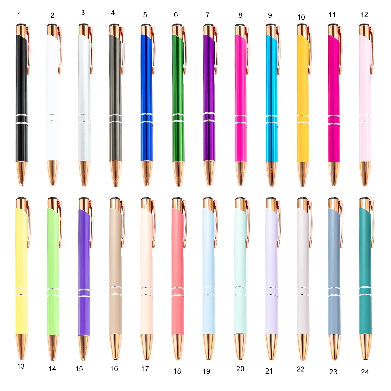 Custom Paragon Pen with Rose Gold Trim 8