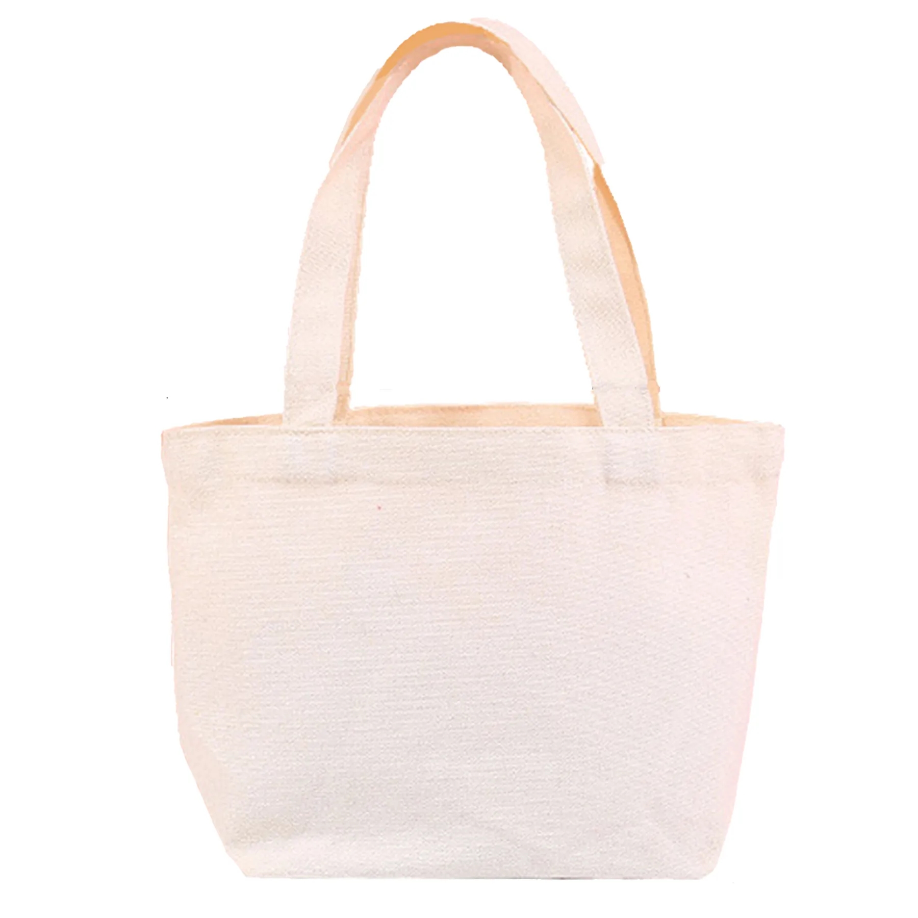 12 OZ Cotton Canvas Grocery Tote Bag 1