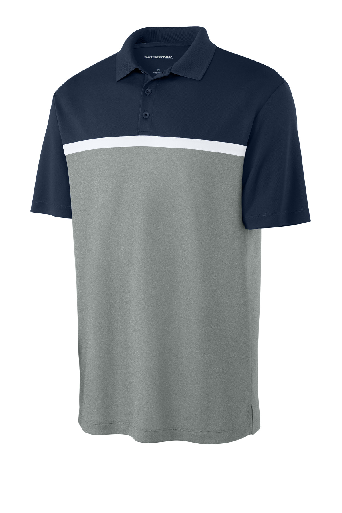 Sport-Tek UV Micropique Colorblock Polo ST741 24