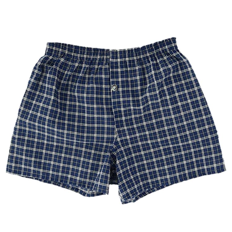 Men's Boxer Shorts - Large Assorted Plaid 216 Count 2
