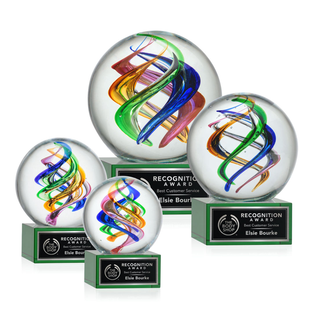 Galileo Award on Hancock Base - Green 7