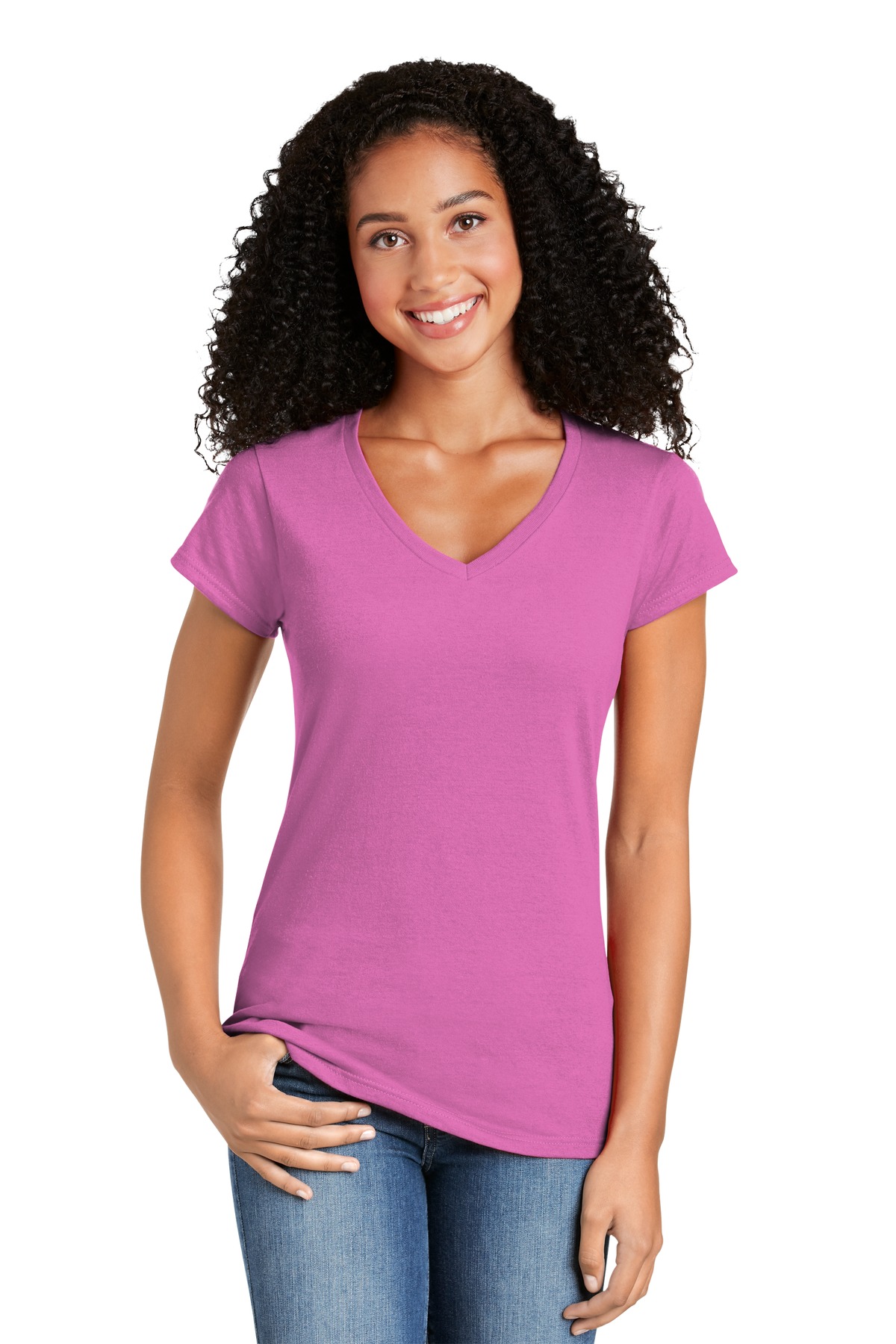 Gildan® Softstyle Women's Fit V-Neck T-Shirt 5