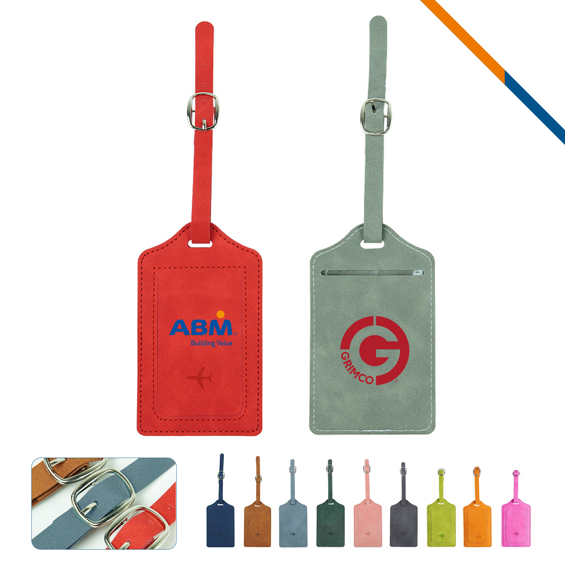Roamix PU Leather Luggage Tag 3