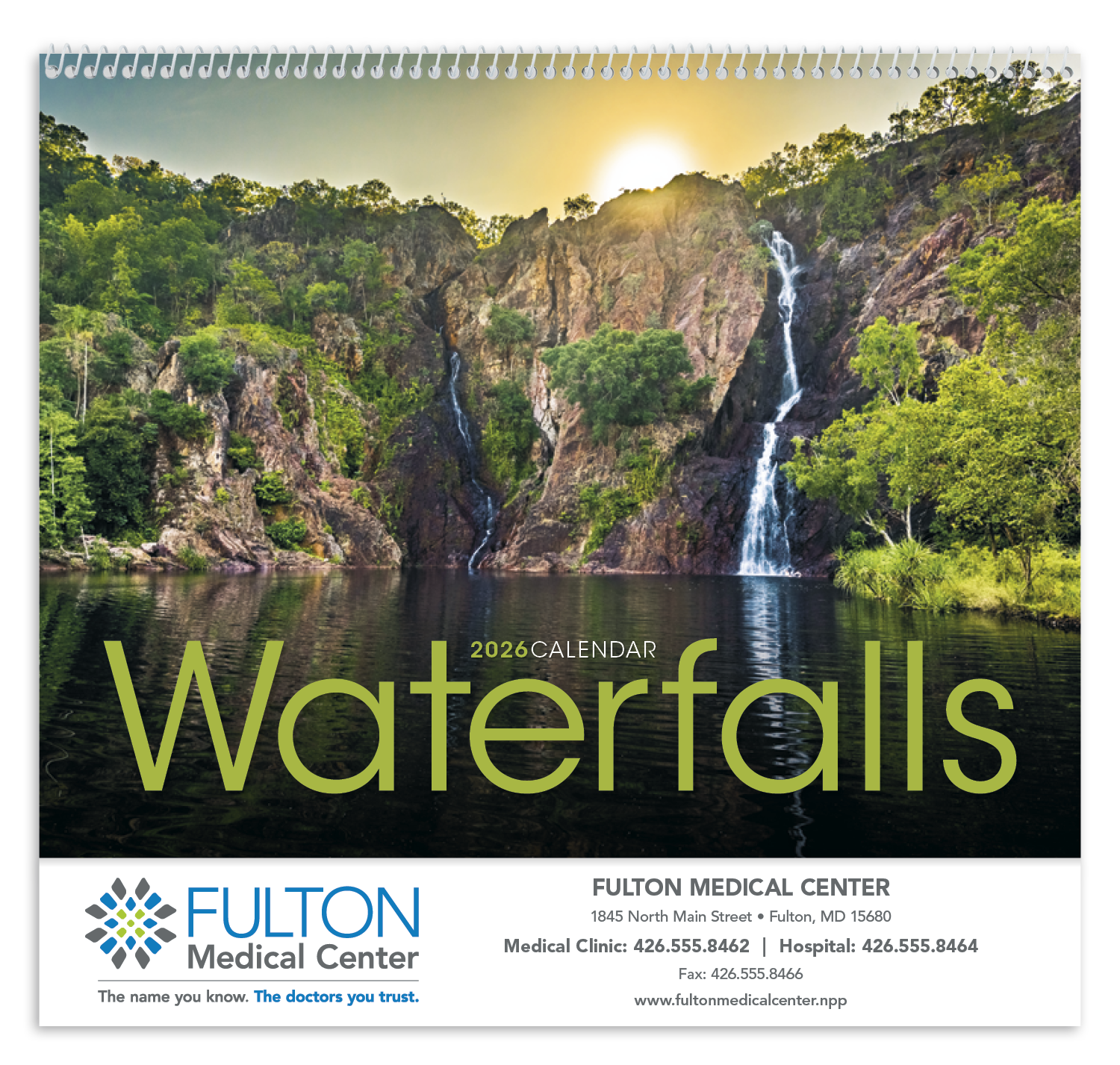 Triumph® Calendars Waterfalls Calendar 31