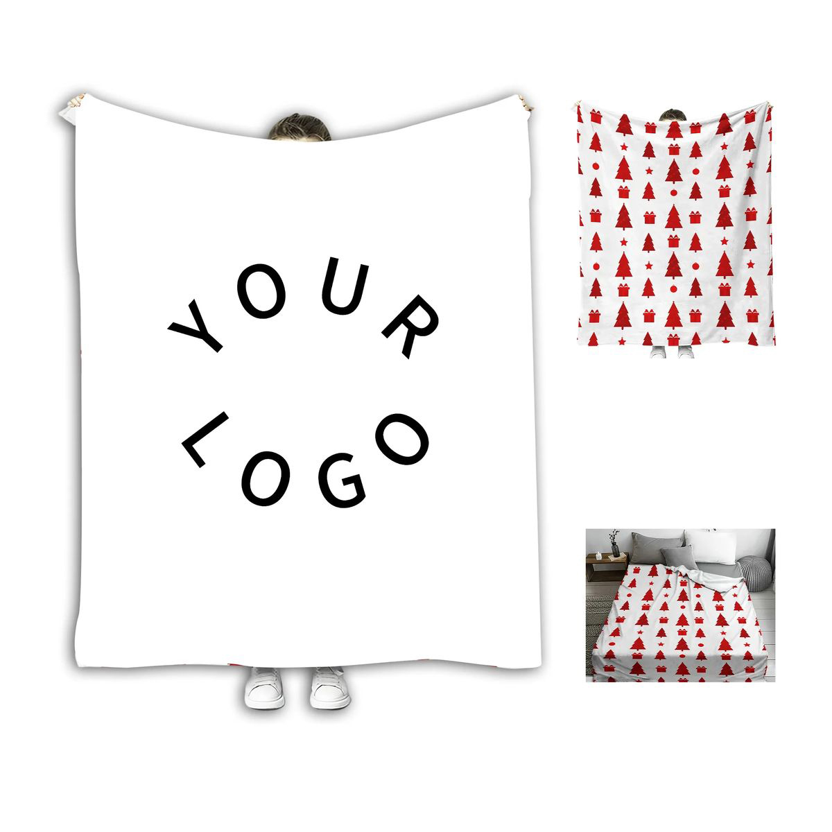 Cozy Christmas Blanket for Winter Decor 3