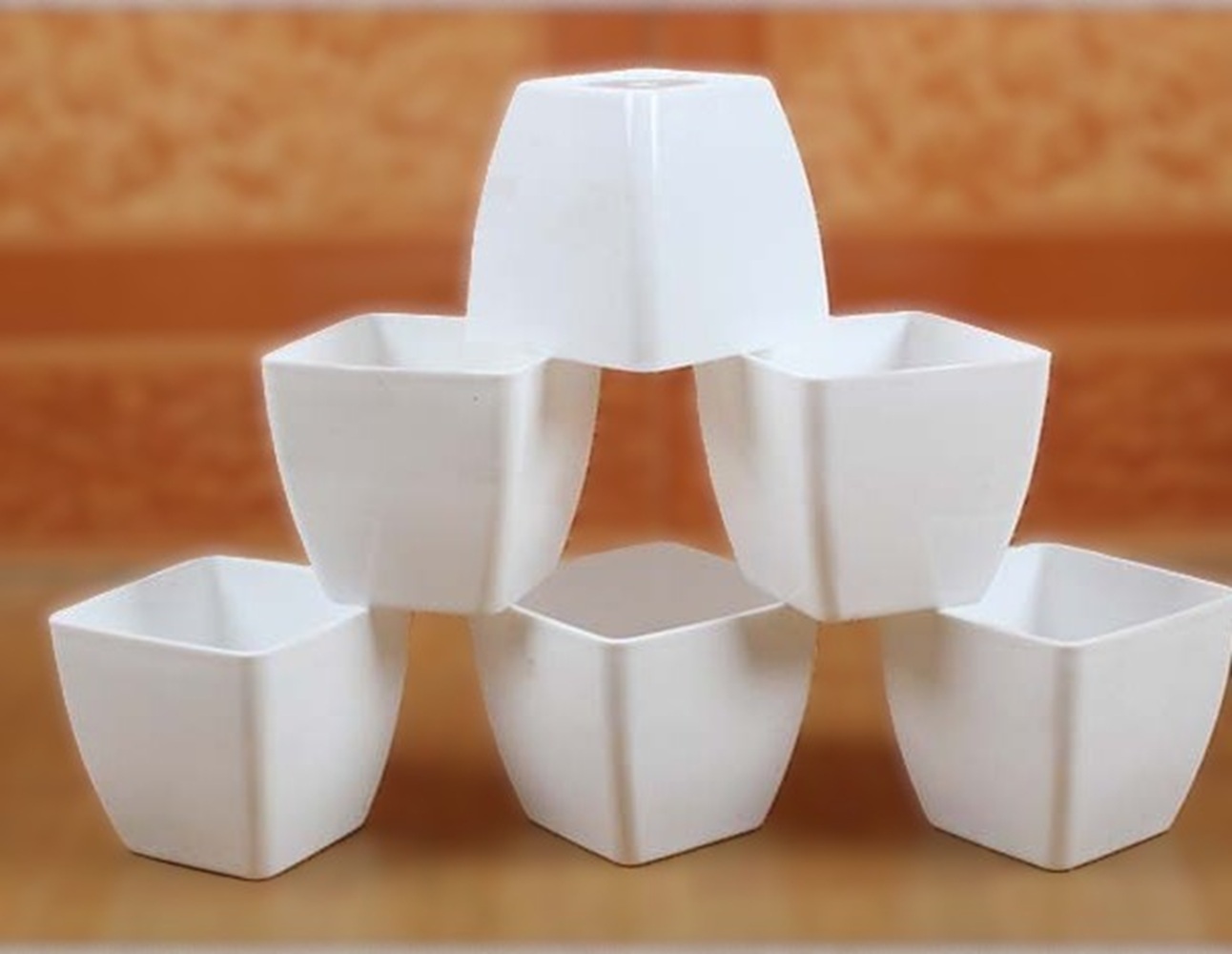 Custom Plastic Flower Pot 2