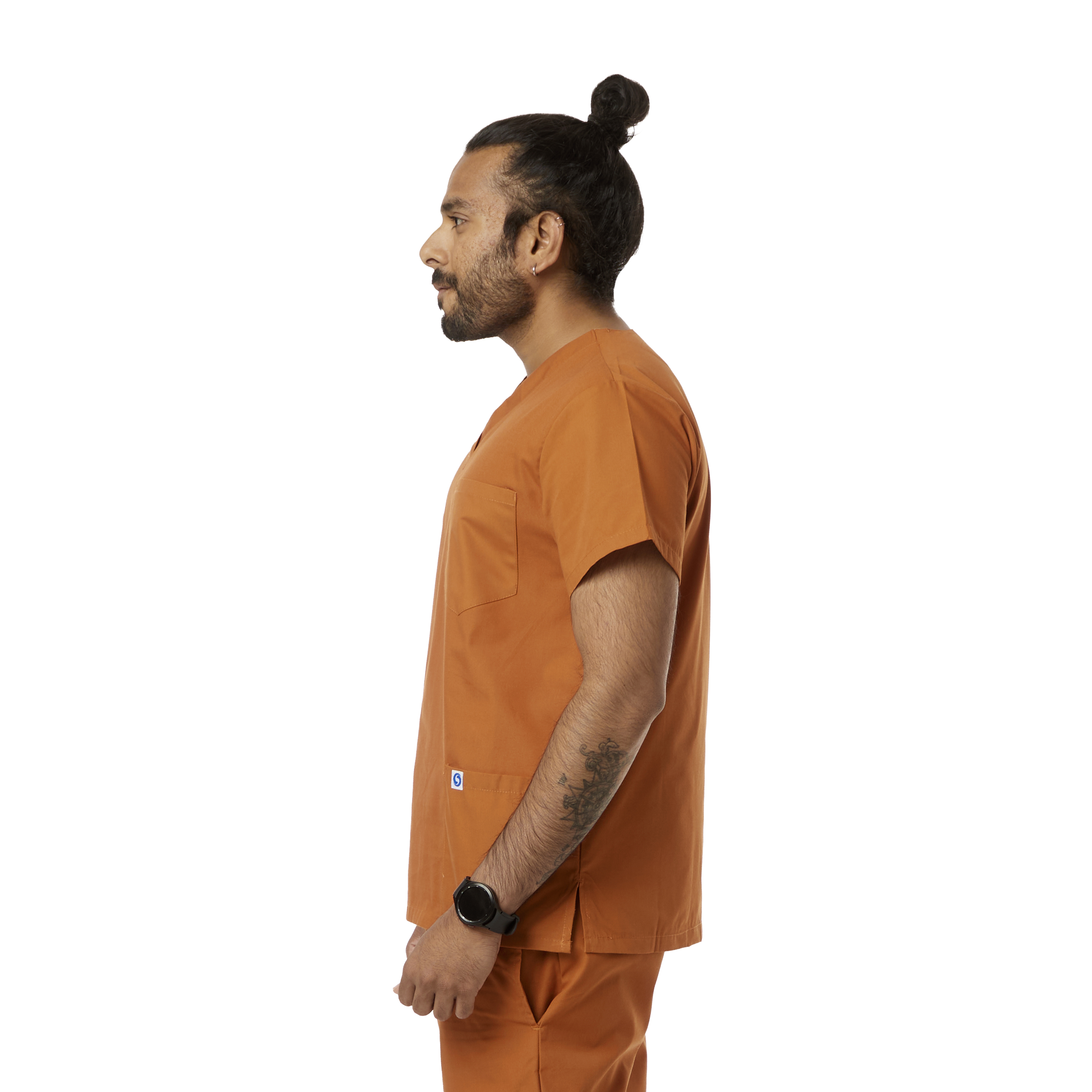 Three-Pocket Scrub Top 4