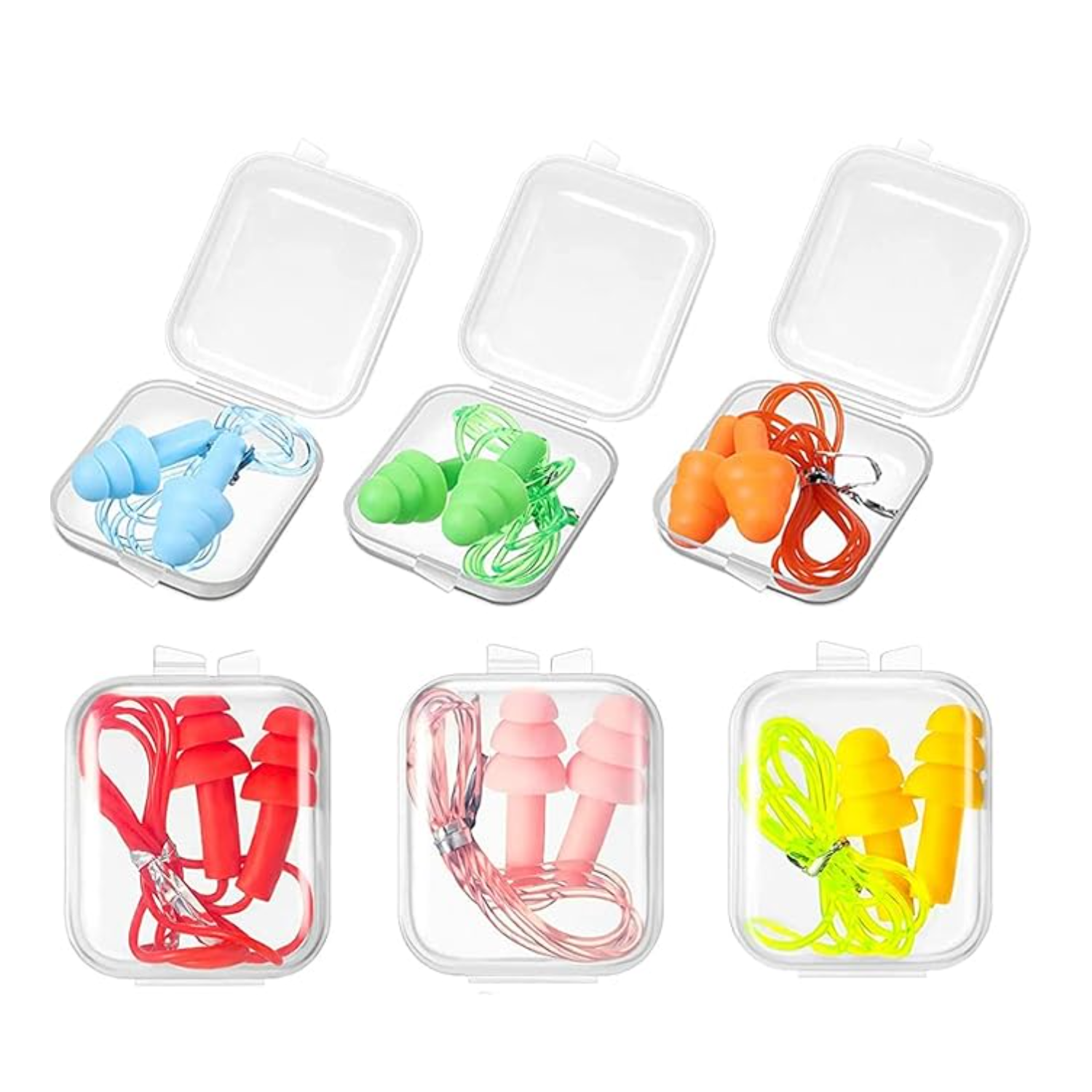 Reusable Silicon Sleep Noise Reducing Earplugs 6