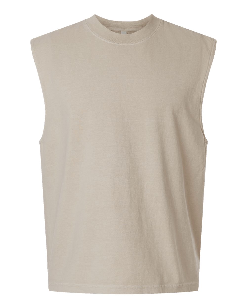 Unisex Heavyweight Cotton Garment-Dyed Boxy Muscle Tee - 207GD 14