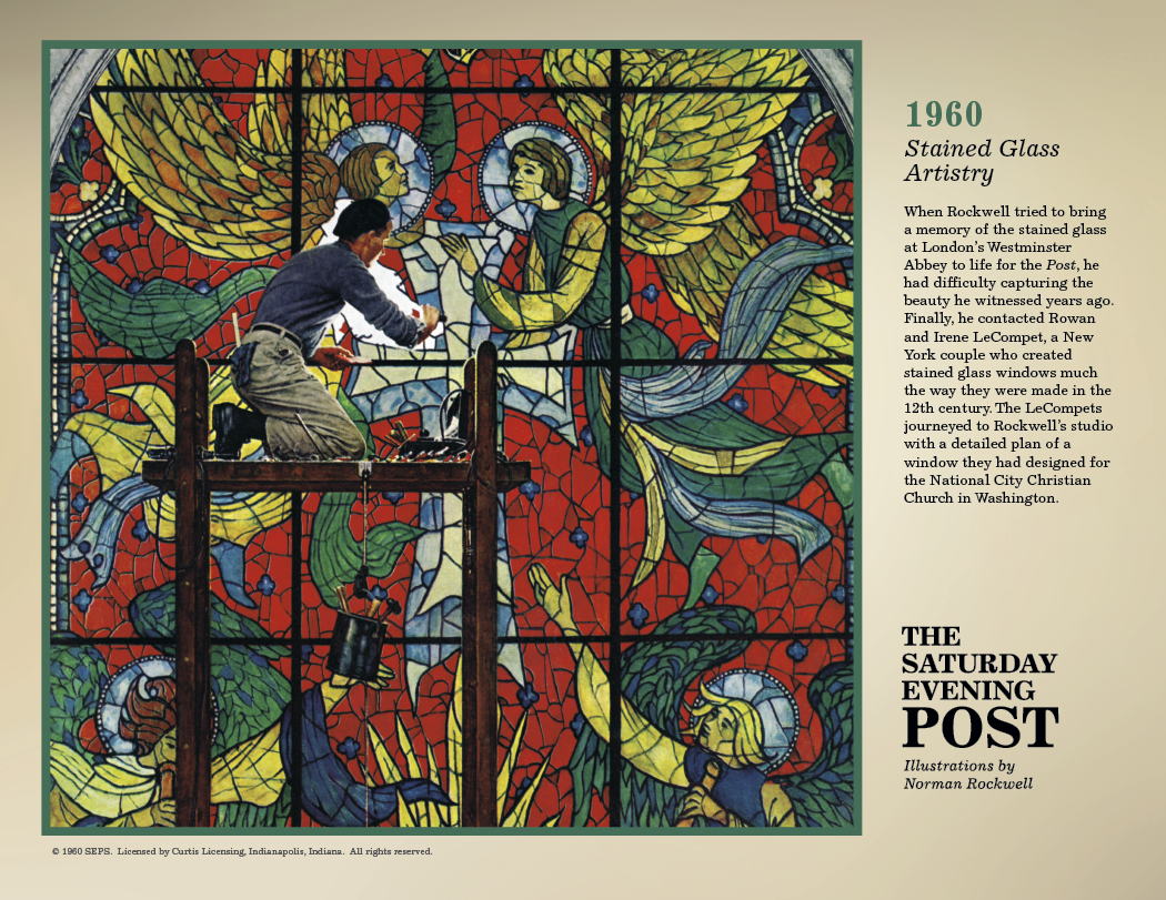 Triumph® Calendars The Saturday Evening Post Illustrations by Norman Rockwell Calendar 10