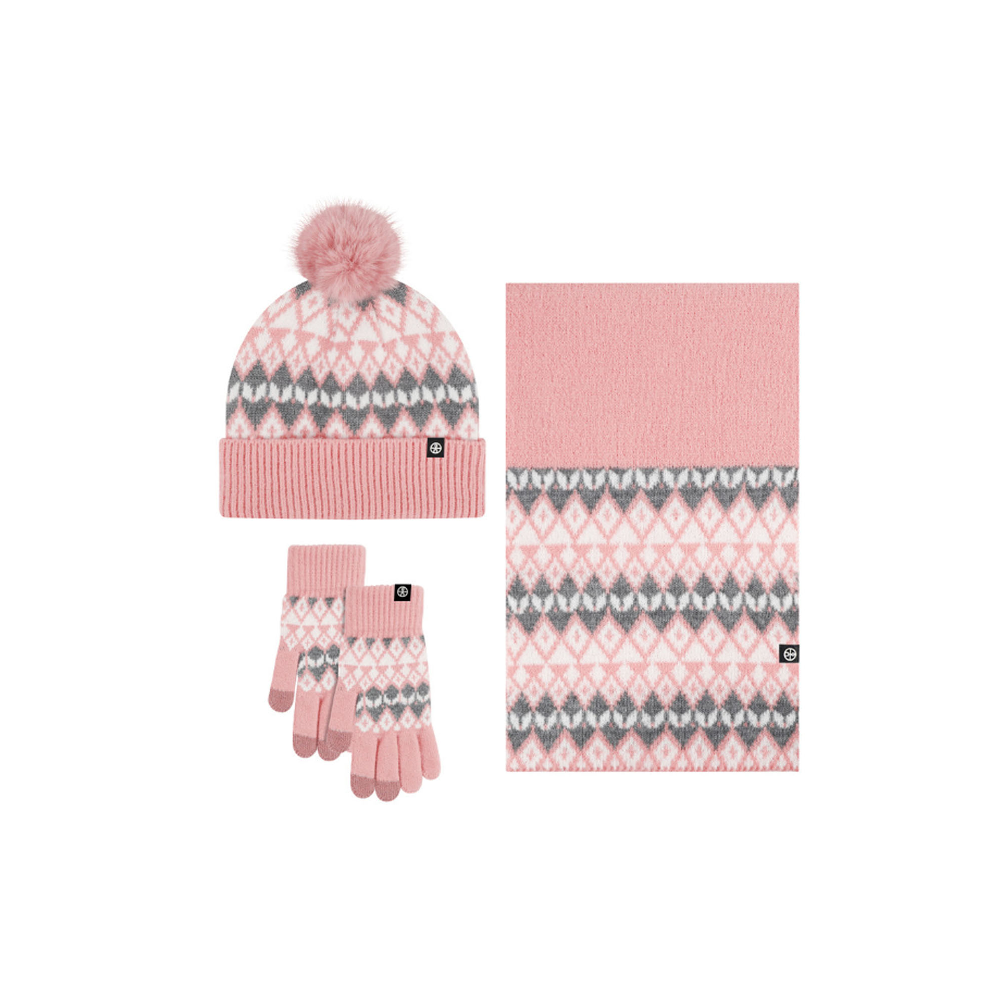 3 In 1 Winter Hat Scarf Gloves Set 3