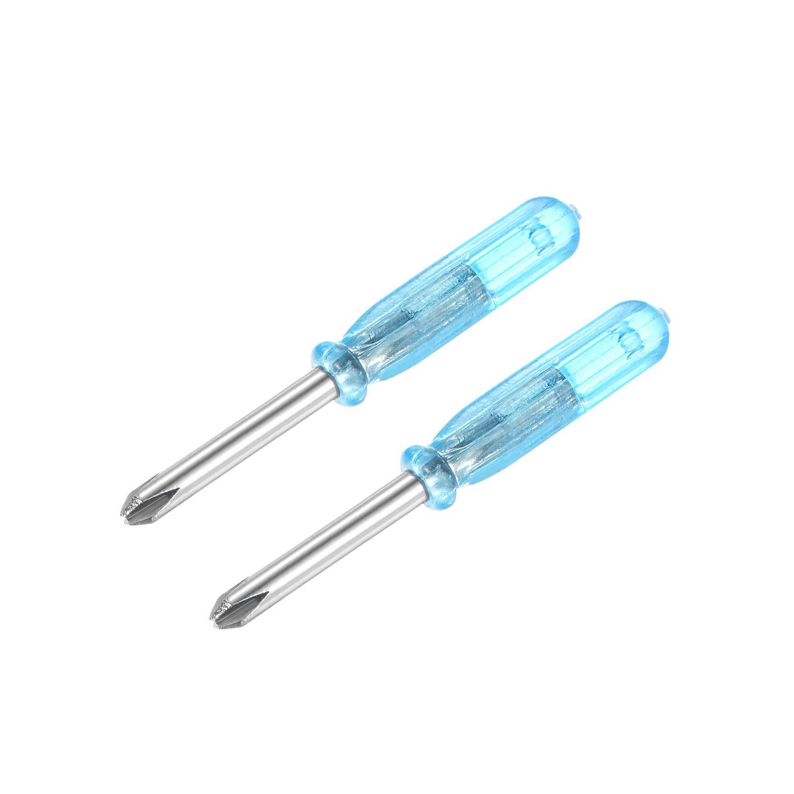 1.77in Mini Screwdriver Cross Shaped Straight 4