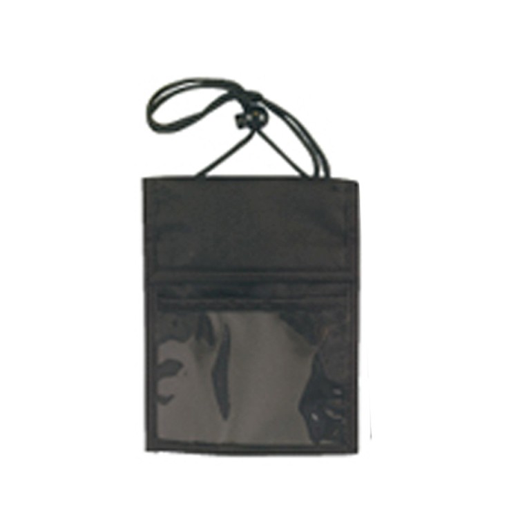 600 Denier Polyester Multi Pocket Neck Wallet Trade show Badge Holders 10