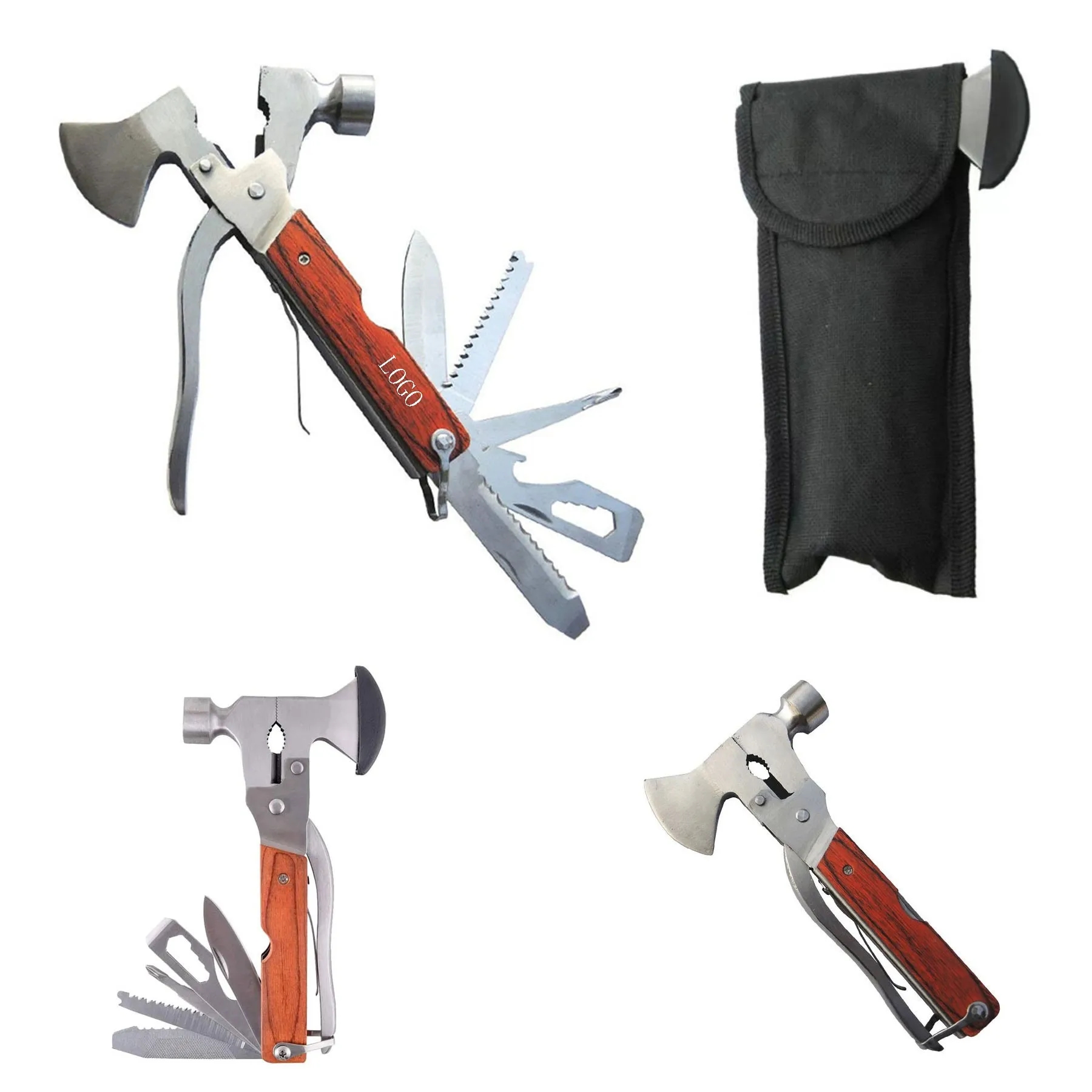 18 In 1 Survival Compact Hatchet Multi Tool 7