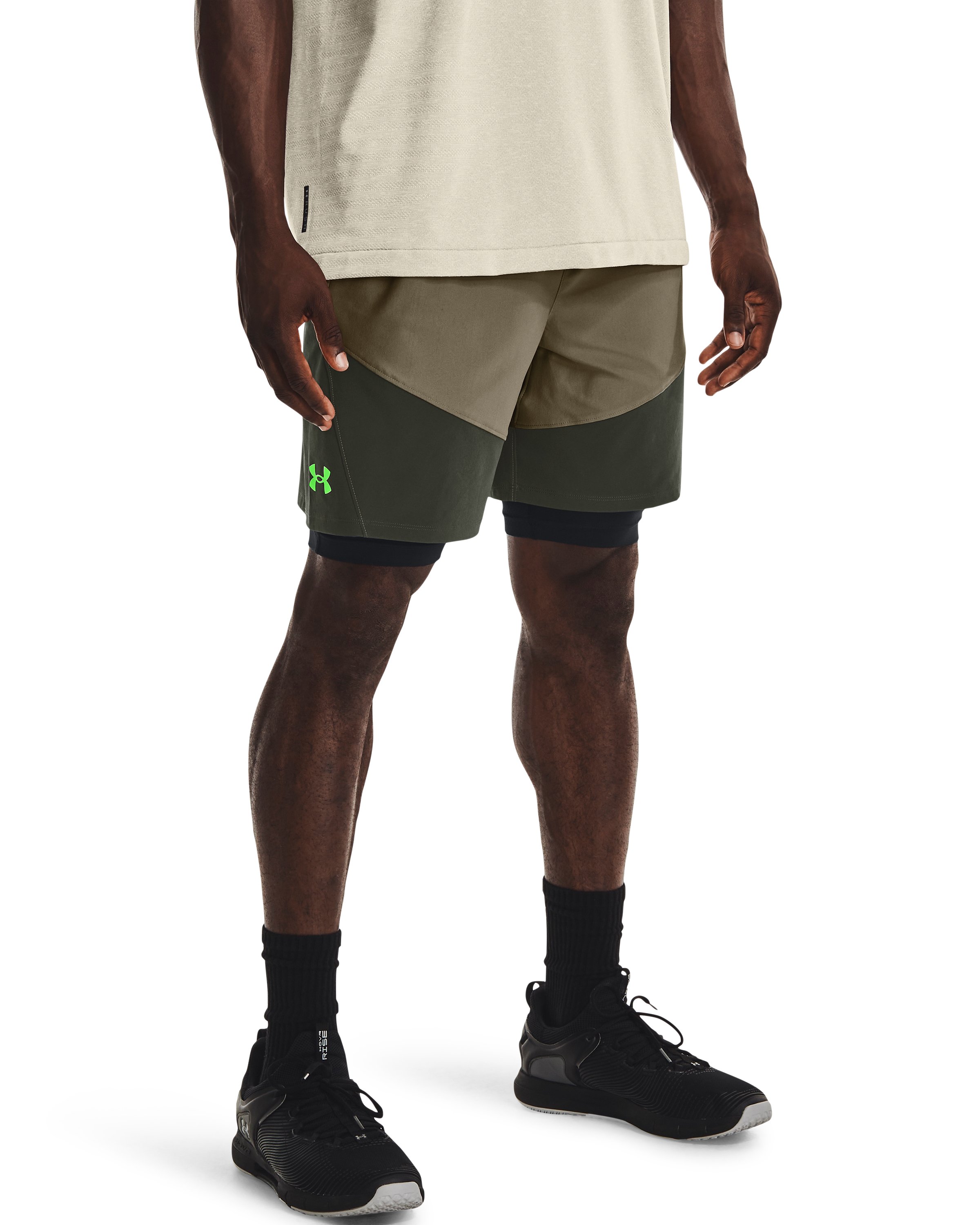 UA Knit Woven Hybrid Men's Shorts 3