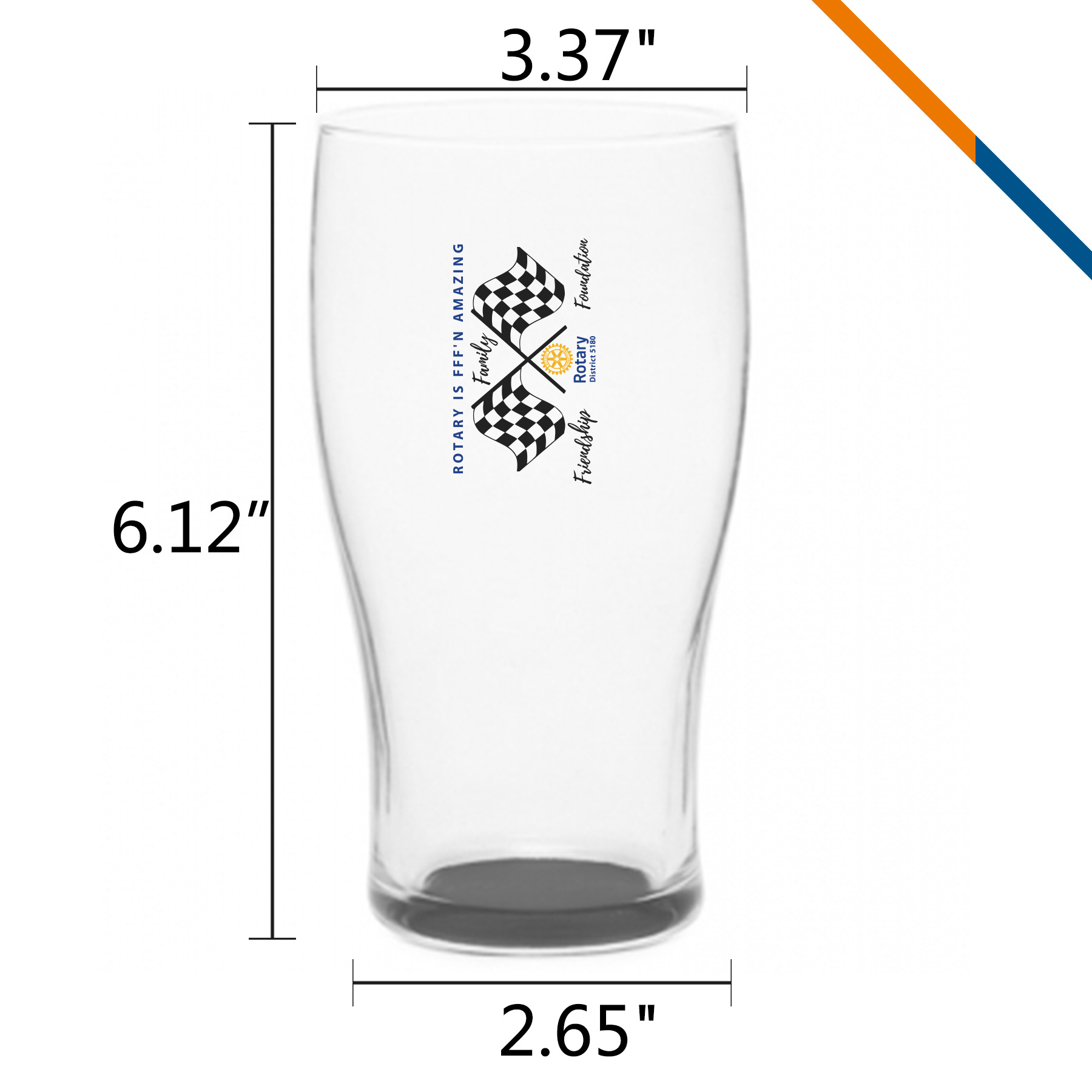 Libbey Rosal Pub Beer Glasses - 20 OZ. 10
