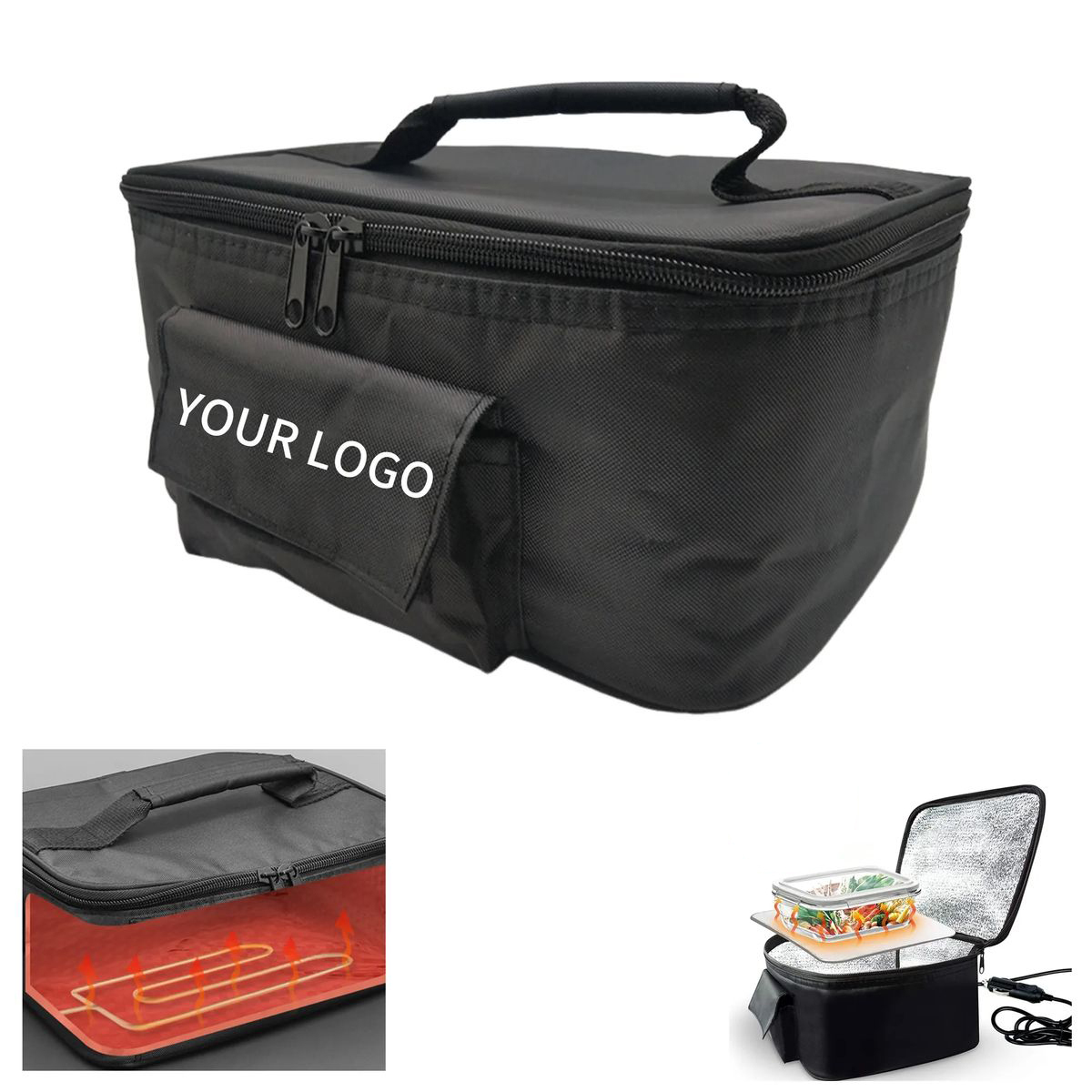 Durable Oxford Food Warmer Bag For Vehicles 2