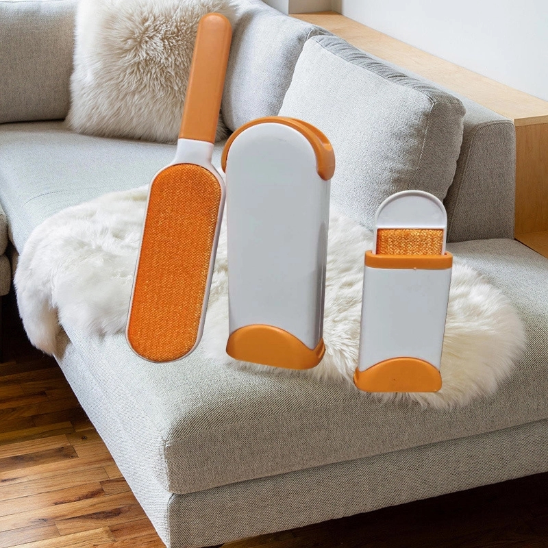 Double-Sided Reusable Pet Hair Removal Brush 11