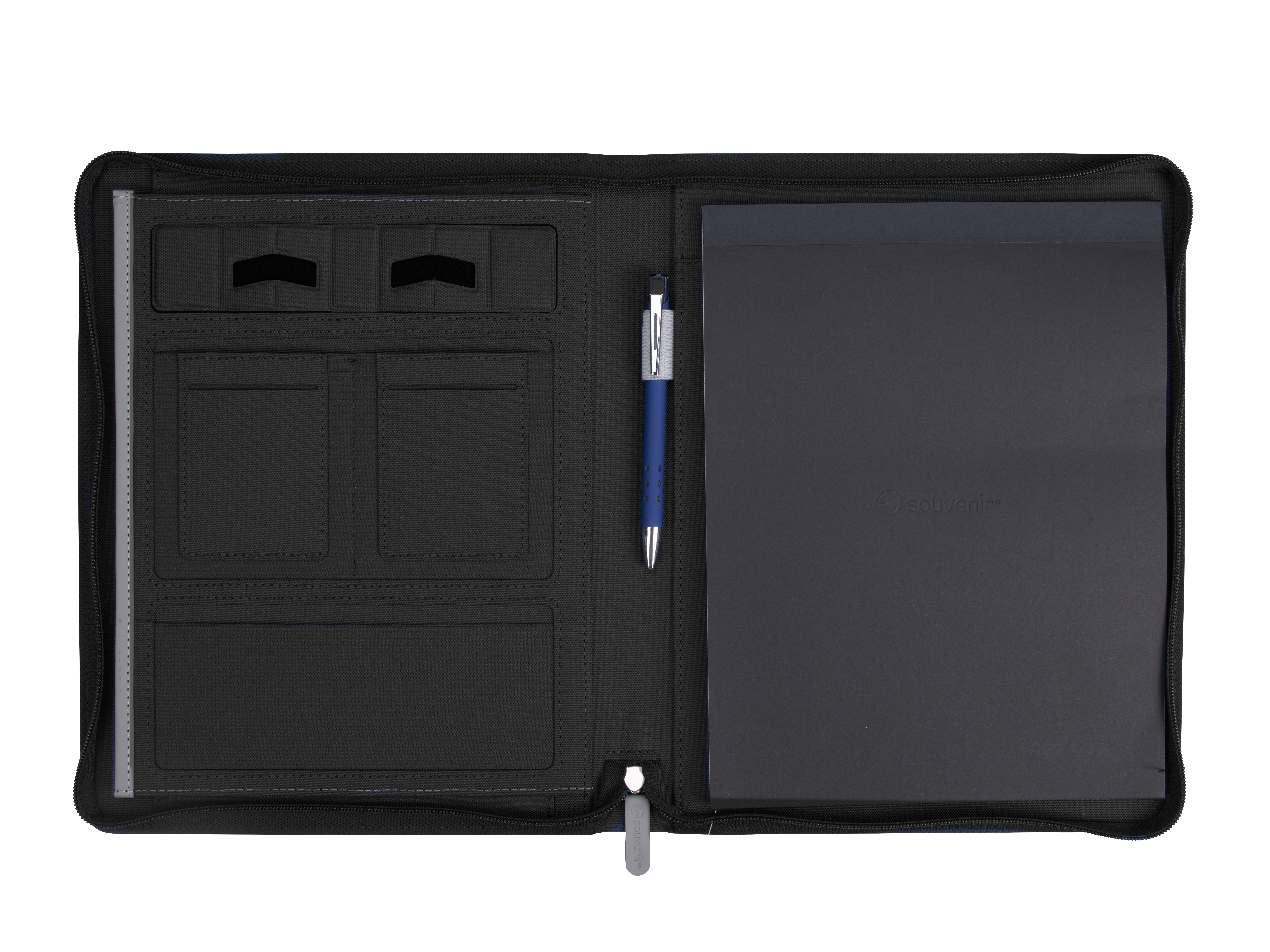 Souvenir® Armor Zippered Padfolio with Armor Pen 8