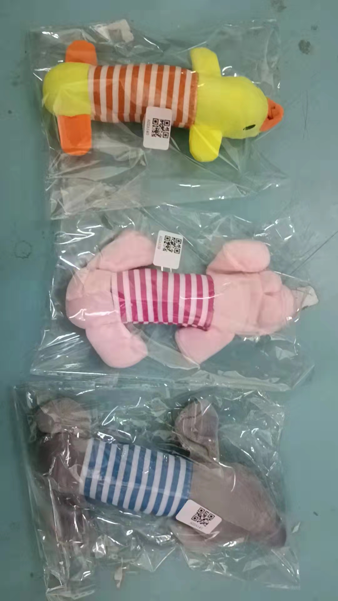 Dog Toys - Plush Sounding Duck 1