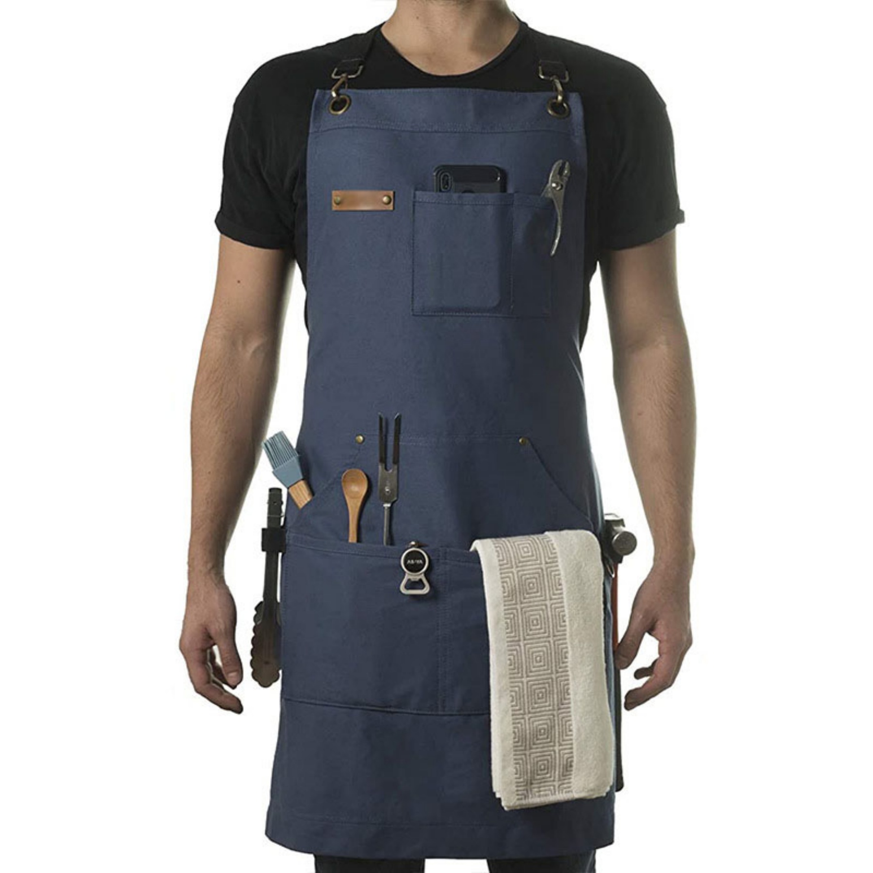 Cotton Canvas BBQ Apron 8