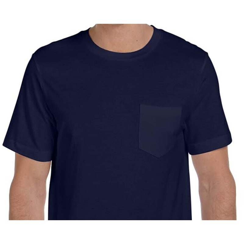 Bella Mens Jersey Short-Sleeve Pocket T-Shirt 11