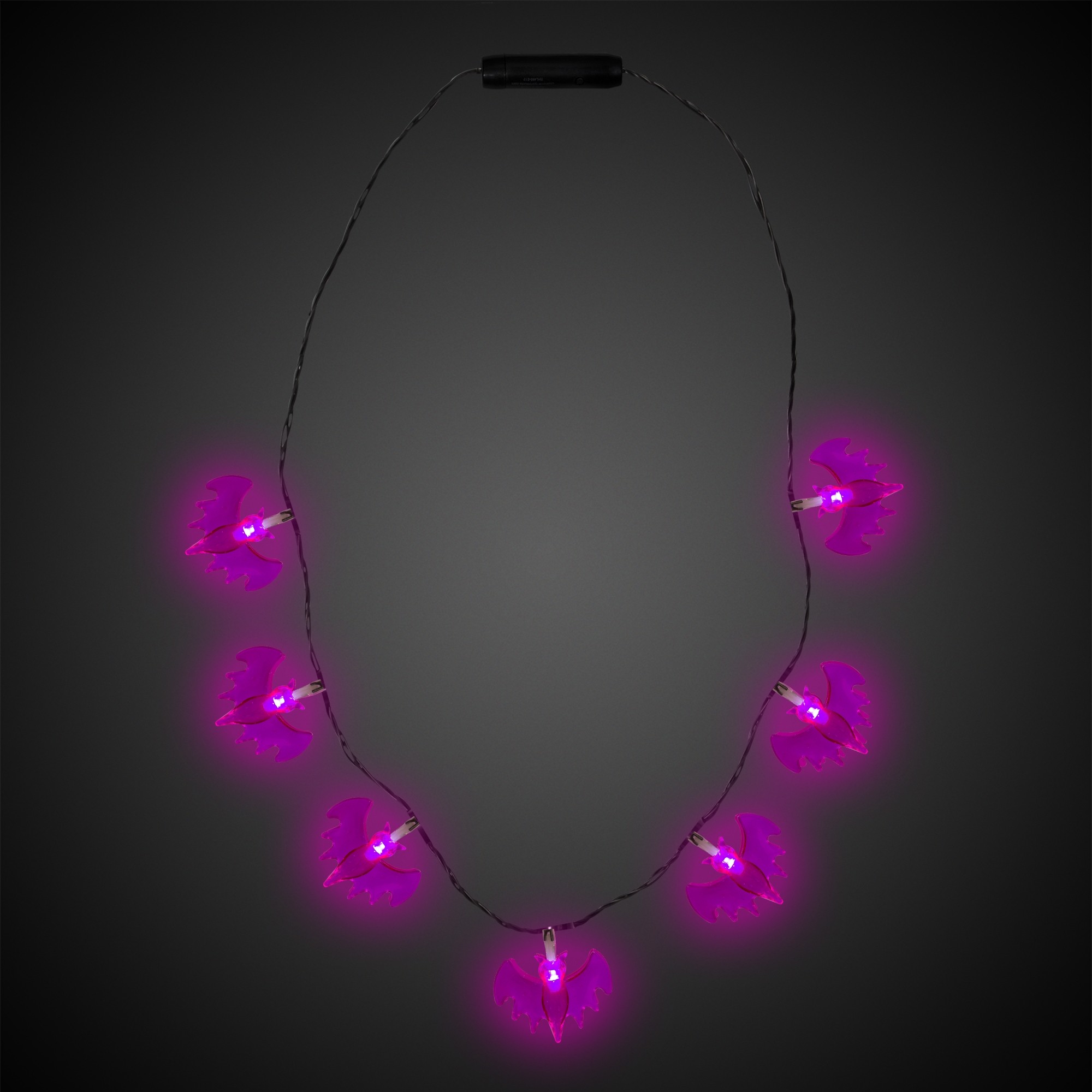 34" Light Up Bat Necklace 6