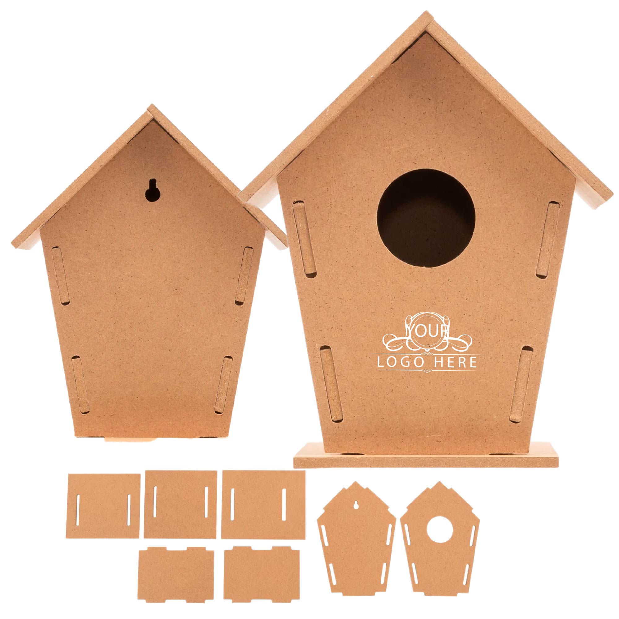 Outdoor Wood Birdhouse 2