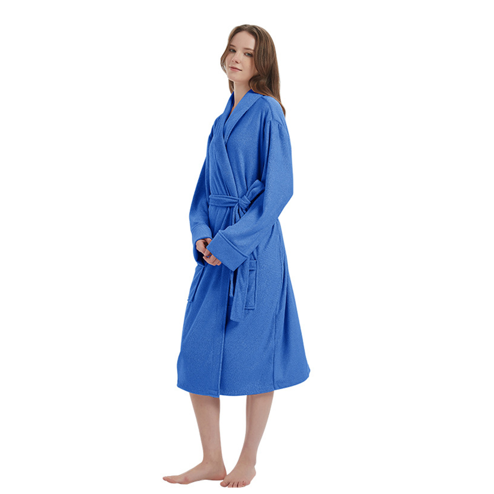 Soft Polyester Shawl Collar Robe 5